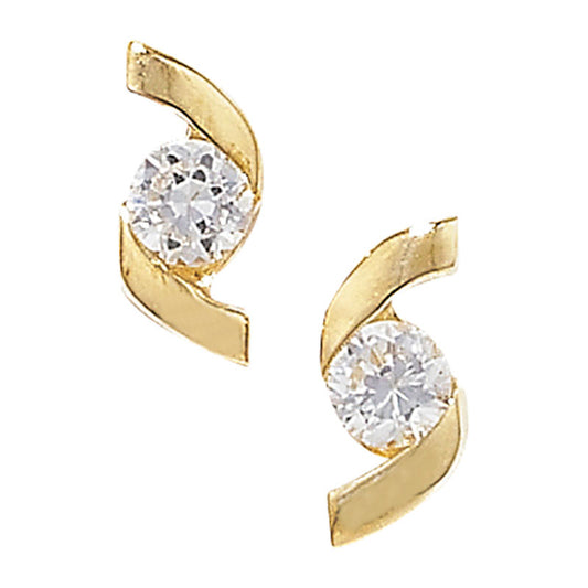 9ct Gold Stud Earrings