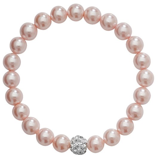 Pink Pearl Bracelet.